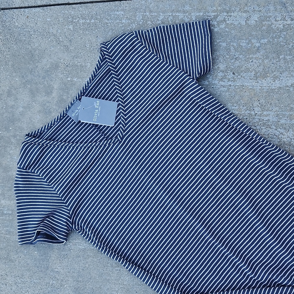 Olivia Rae Women's Casual Striped Dress